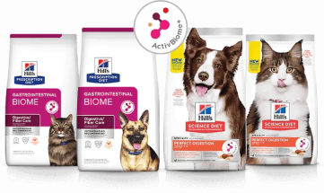 Hill's Pet Science Diet Active Biome Food Packaging