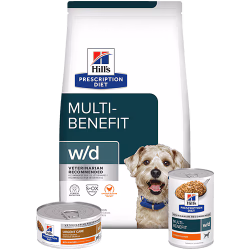 Prescription Diet Multi-benefit dog food range